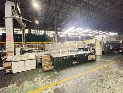 중고 Flexo 프린터 슬로터 다이 커팅 기계